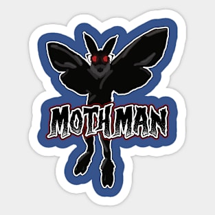 Hipster Mothman Sticker